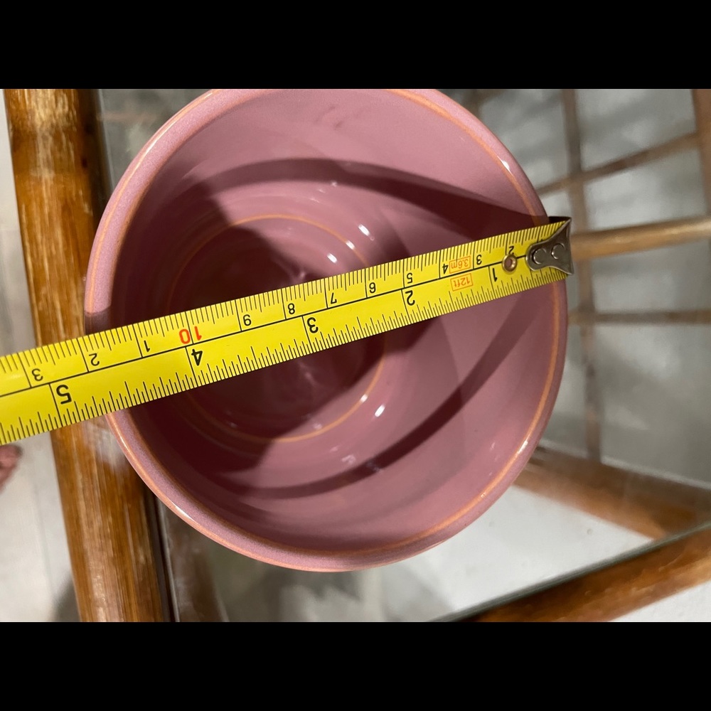Pink ceramic pot - Picture 4 of 4